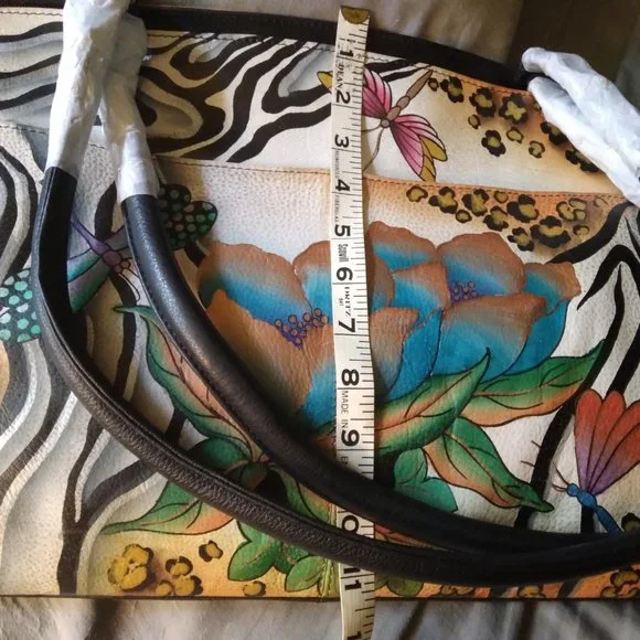 Anuschka  shoulder bag and wallet - Picture 5 of 8